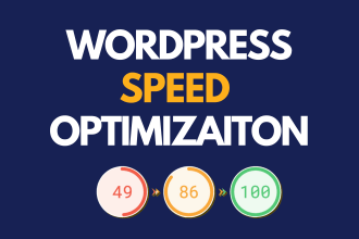 do wordpress speed optimization, speed up wordpress website