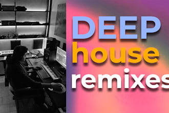 make deep house remixes of any song