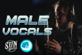 record and write amazing male vocals for your song