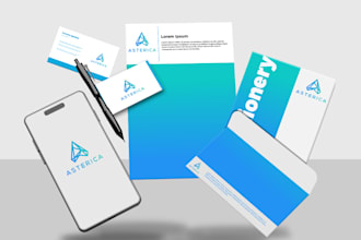 do small business logo design and branding kit with brand identity in 24hrs