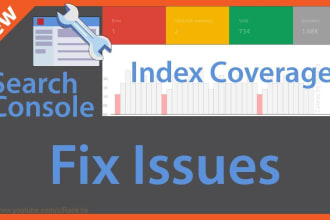 fix google search console index coverage issues