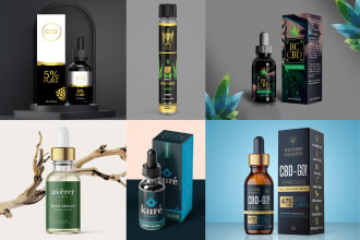 cbd, vape, cigarette, cannabis, tincture, dielines packaging box design