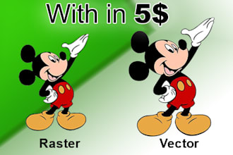 vector tracing, image,  convert to vector logo,vectorise