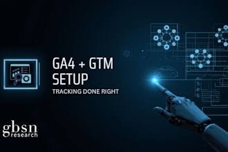 set up ga4 and google tag manager tracking