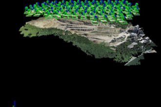 process drone uav images to generate points cloud