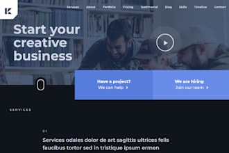 help you with any kind of wordpress website
