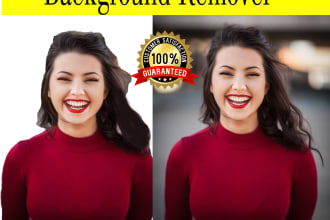 do background removal and photo retouching