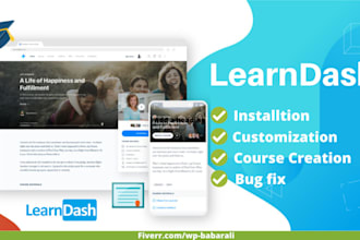 do customization in learndash plugin