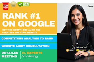 do deep website analysis, provide website SEO audit report with advance strategy