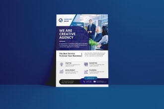 design trifold, bifold brochure, flyer, leaflet, postcard, business catalog