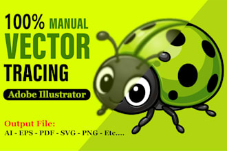 vectorize, redraw, trace, or convert ai image to vector