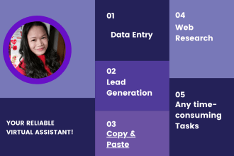 do german lead generation, data entry, web research