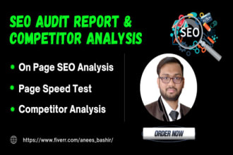 provide technical onsite seo audit report and action plan
