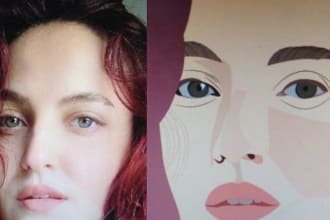 create a digital portrait of your face