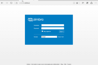 configure zimbra mail server