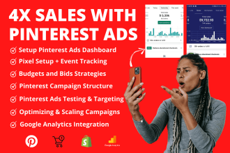 help you 4x sales with pinterest ads