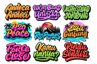 do graffiti art for your logo, name or word in unique style