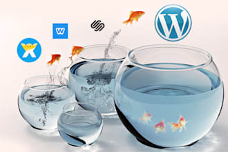 migrate site from squarespace, wix or weebly to wordpress