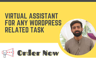 be your personal wordpress virtual assistant