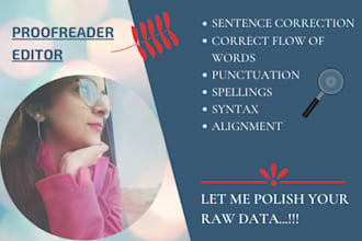keenly proofread and edit your document in 24 hours