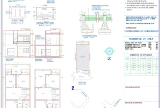 design your architectural layout floor plan in autocad