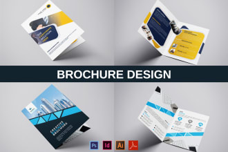 do bifold, trifold, or multipage brochure design