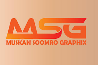 design typography logo for you