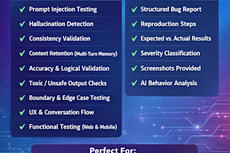 do professional testing of your ai base product