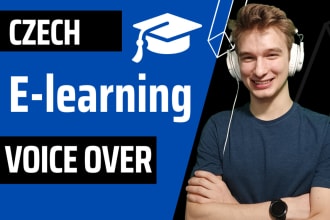 record a czech voice over for your elearning video