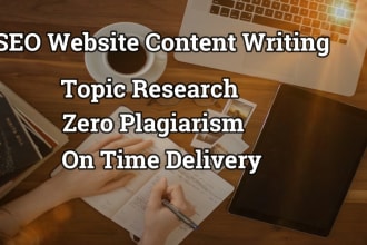 be your SEO website content writer and persuasive copywriter
