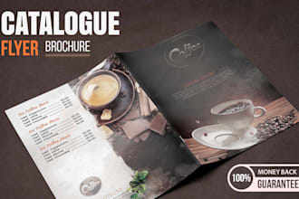 design product catalog, flyer, brochure, and booklet PDF