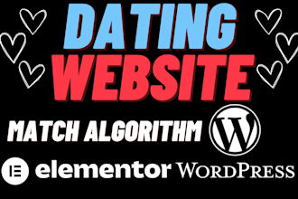 make dating website with saas feature in wordpress