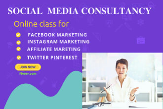 teach to build business with help of social media marketing