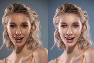 do photo editing professionally and photo retouching in 4 hours