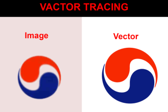 vector tracing logo redesign, recreate or raster to vactor