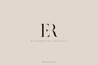design initials monogram logo