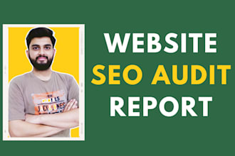 provide manual website SEO audit report, video guide for fixes