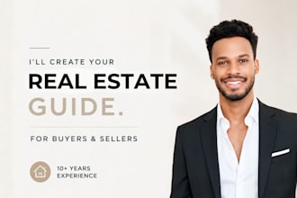 create your professional real estate buyer and seller guide