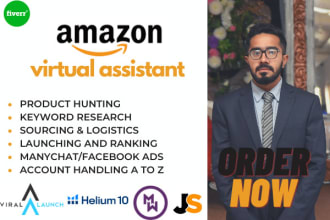 be your amazon virtual assistant for fba pl, wholesale