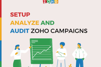 setup,analyze and audit zoho campaigns