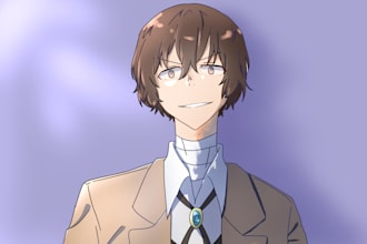 draw anime characters in my art style