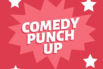 punch up your comedy script