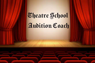 coach your college audition monologue for theatre