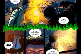letter you comic pages