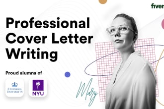 write your cover letter