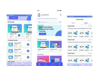 make learning app in flutter for IOS and android