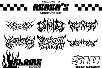 design death metal logo for you