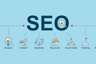 do your on page and off page, SEO services