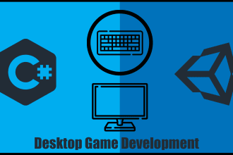 develop a desktop game in unity