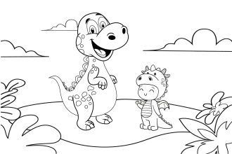 draw and design unique digital coloring book pages for children